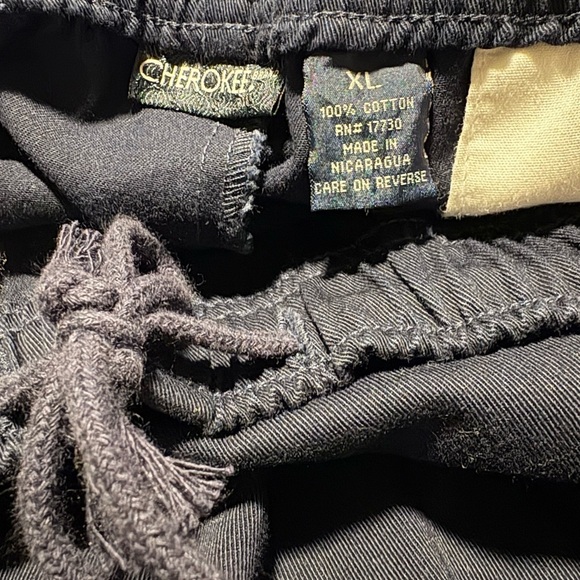 Cherokee Navy Men's Flat Front Drawstring Shorts Shorts | Size XL - Picture 6 of 6